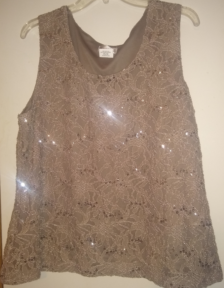 Monroe and Main 2 PC Lace Twin Set Sz XL